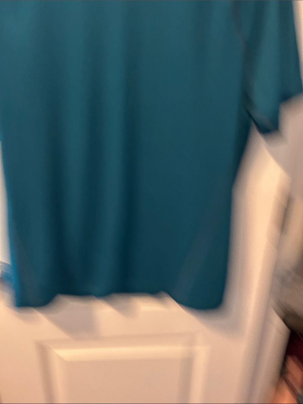 Michael Strahan Teal Shirt